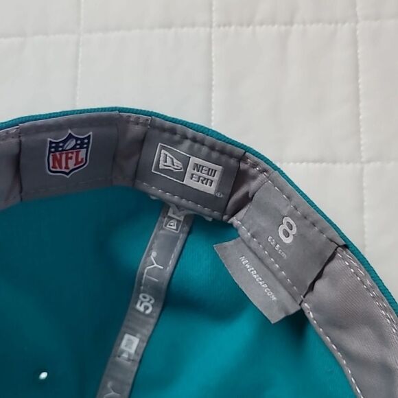 Miami Dolphins Fitted Baseball Hat 8 - Picture 5 of 5